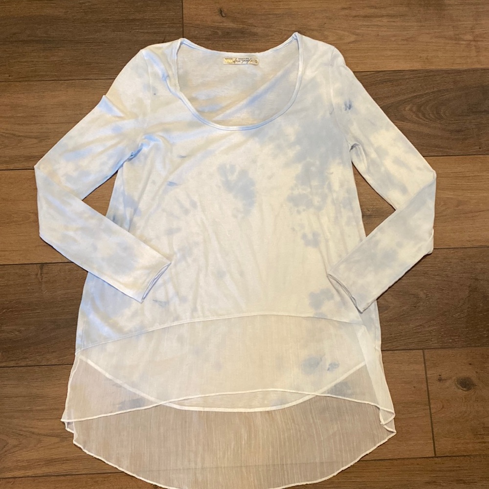 Free People long sleeve tye dye size medium tunic